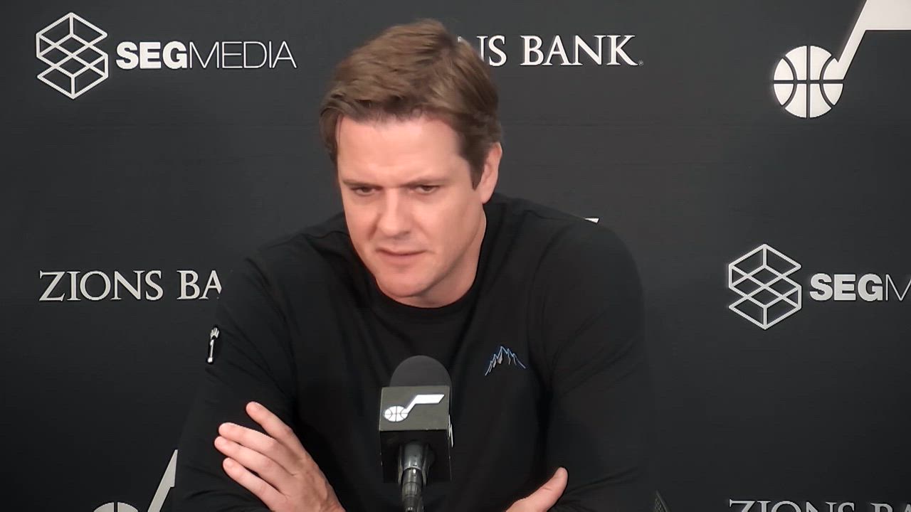 Video thumbnail for Will Hardy Short and to the Point after Jazz Loss to Suns