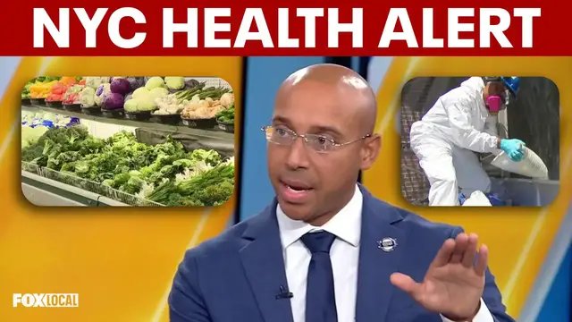 Video thumbnail for NYC health alert: Legionnaires outbreak grows as cyclospora concerns spread