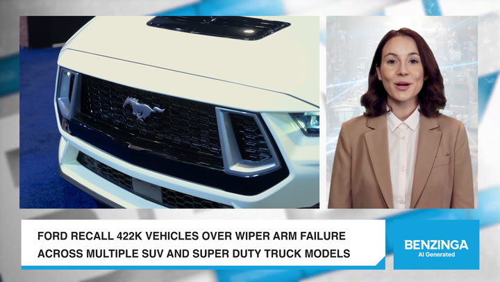 Video thumbnail for Ford Recall 422K Vehicles