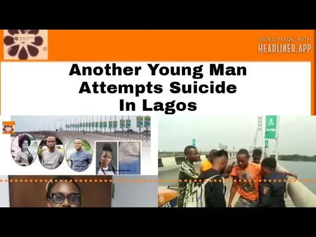Video thumbnail for Another Young Man Attempts Suicide In Lagos ~ OsazuwaAkonedo