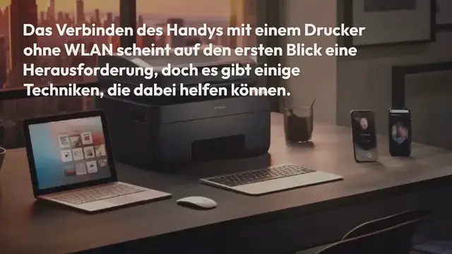 Video thumbnail for Handy mit Drucker verbinden ohne WLAN: Praktische Anleitung & Tipps