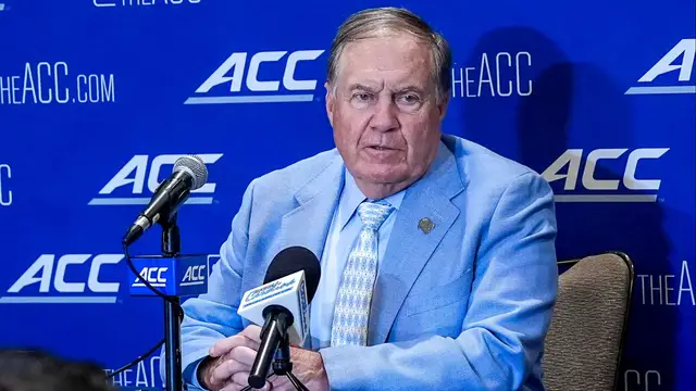 Video thumbnail for Belichick's Tough College Football Season in North Carolina