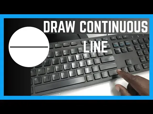 'Video thumbnail for How To Draw Continuous Line On A Document | Keyboard Symbols'