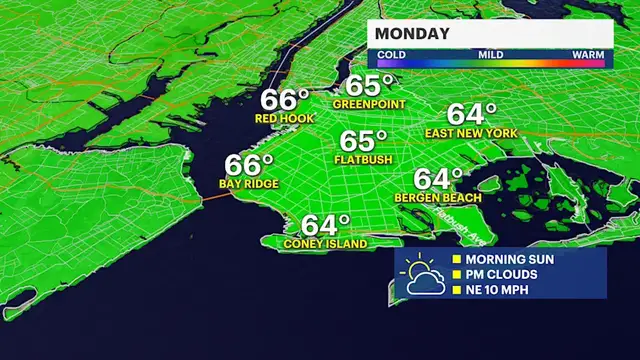 Video thumbnail for Fall weather continues in Brooklyn