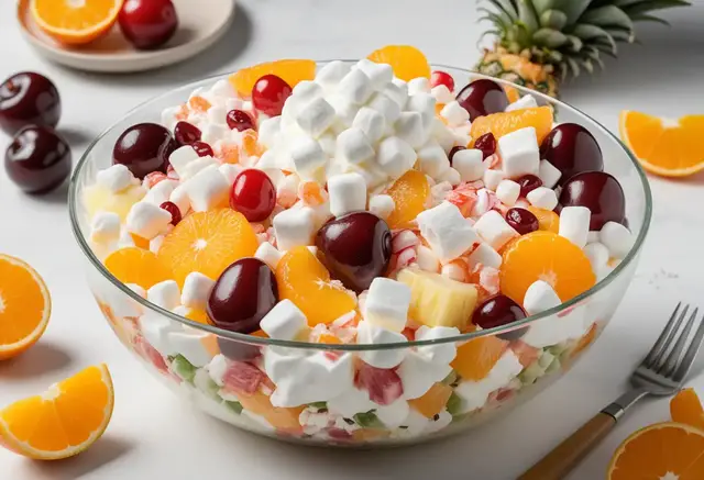 Video thumbnail for Classic Ambrosia Salad