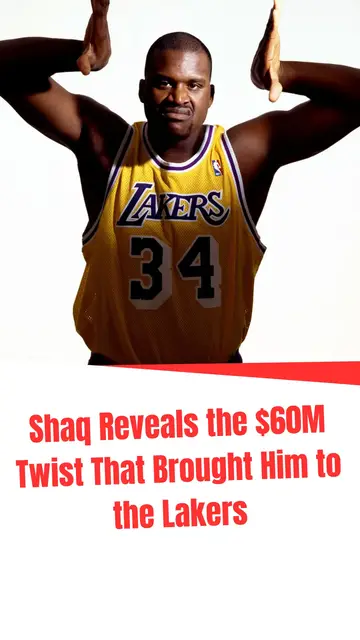 Video thumbnail for Shaq Reveals the $60M Twist That Brought Him to the Lakers