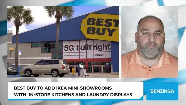 'Video thumbnail for Best Buy To Add Ikea Mini-Showrooms With  In-Store Kitchens And Laundry Displays'