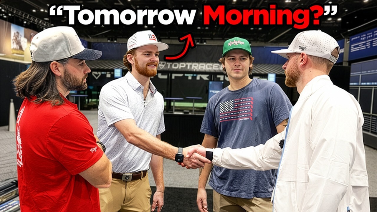 Video thumbnail for "Meet us at the course at 9AM..."