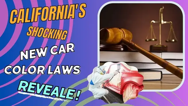 Video thumbnail for California's Shocking New Car Color Laws Revealed!