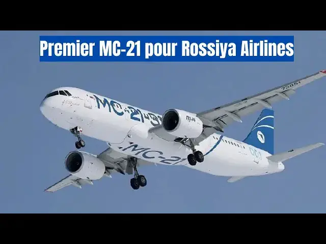 Video thumbnail for Le MC-21 transportera des passagers en 2028, première livraison à Rossiya Airlines