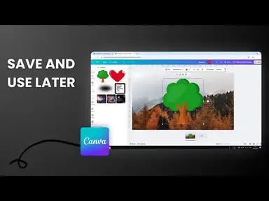 'Video thumbnail for How to Save Your Favorite Elements in Canva'