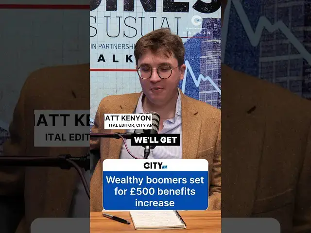 Video thumbnail for Wealthy retirees are set for a £500 increase in state pensions 💰