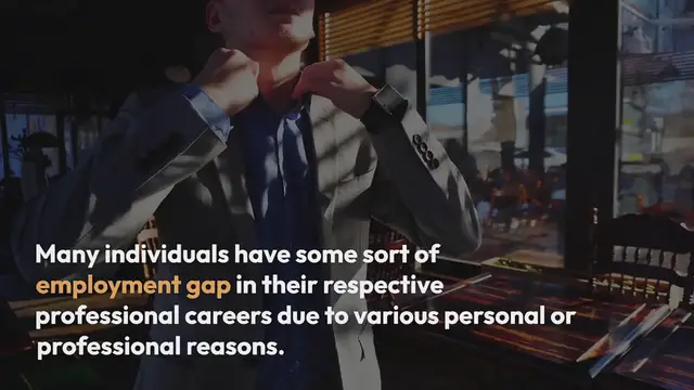 Video thumbnail for How To Explain Employment Gaps in an Interview?