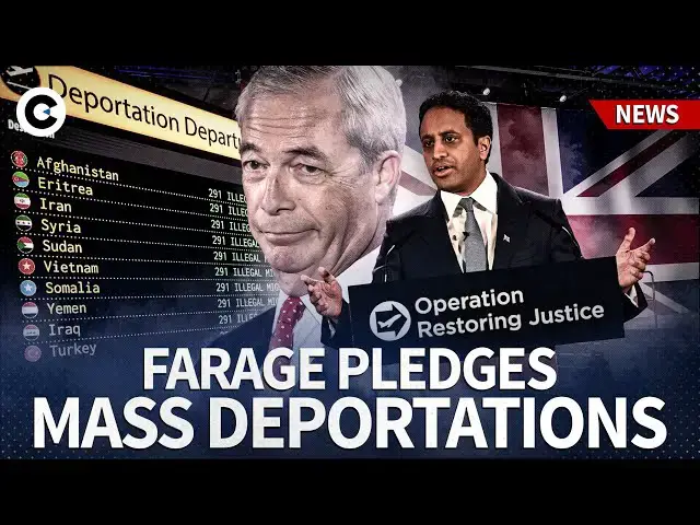 'Video thumbnail for Why Nigel Farage would tear up international agreements to fuel Reform's immigration plan'