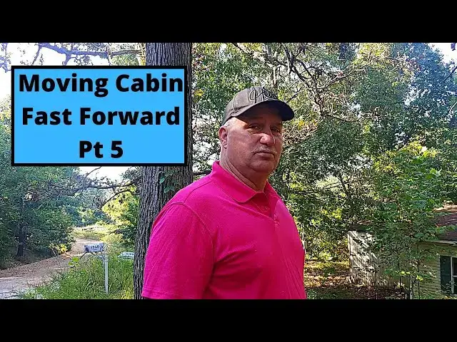 Video thumbnail for Moving A Cabin Fast Forward Pt 5