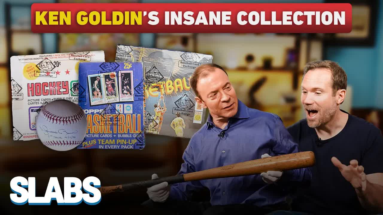 Video thumbnail for Sports Card Investor: inside ken goldin's insane collection! sports cards, babe ruth, and more!