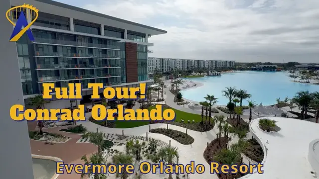 'Video thumbnail for Full Tour of Conrad Orlando Hotel at Evermore Resort'