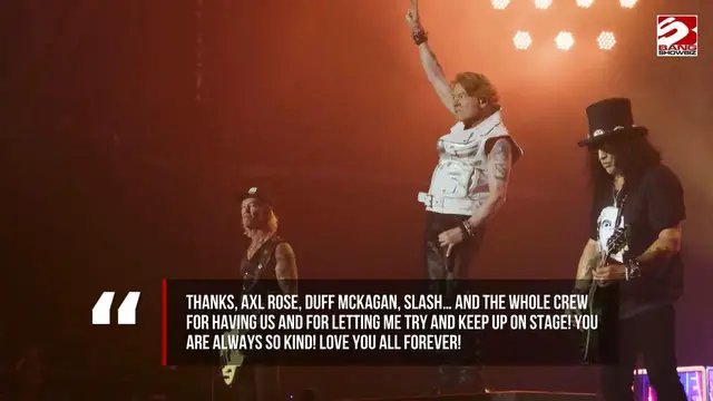 Video thumbnail for Carrie Underwood is reportedly working on a rock project mentored by Guns N' Roses frontman Axl Rose.