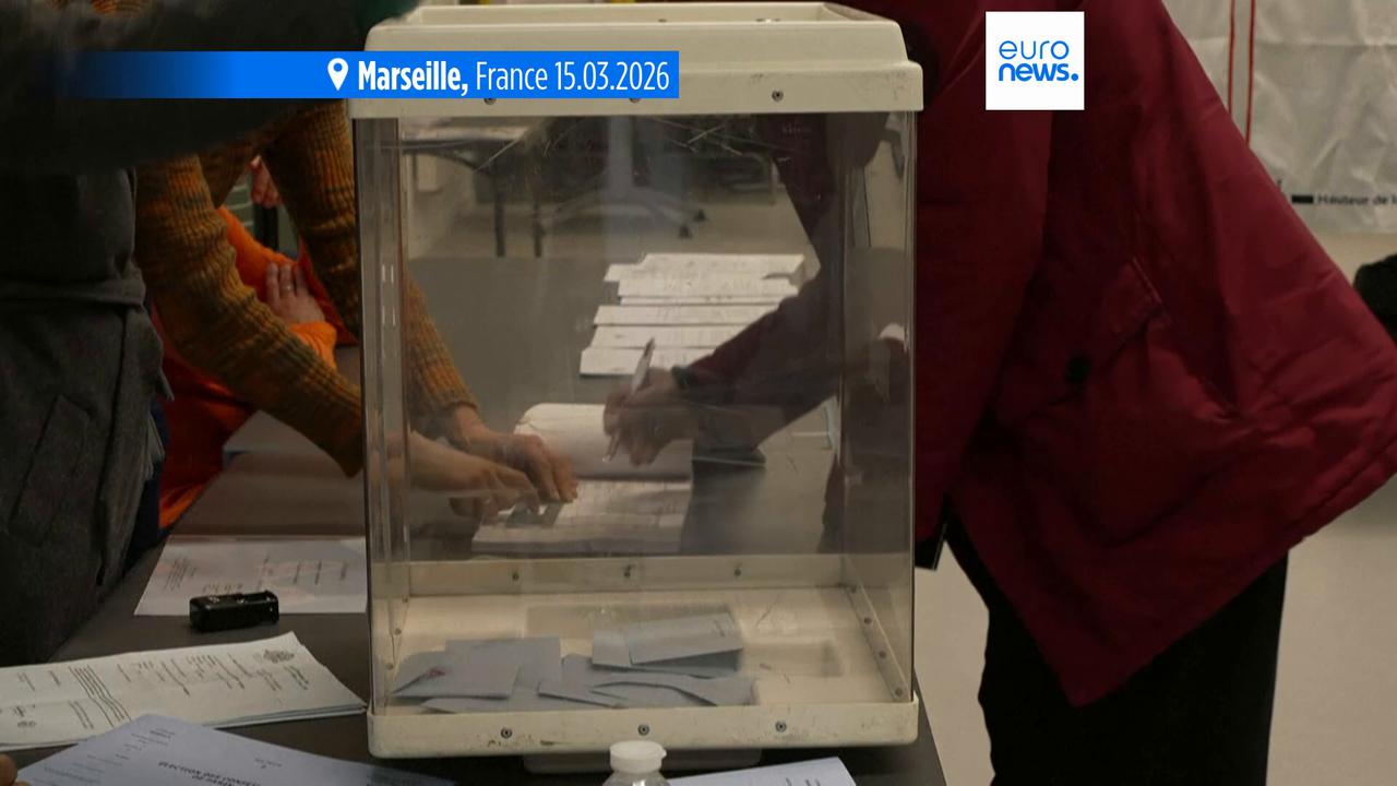 Video thumbnail for French voters head to the polls for the first round of local elections
