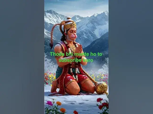 'Video thumbnail for Hanuman ne kya kar dala #bhaktishort #hindudeity #facts #hindugod ๐๐๐๐'