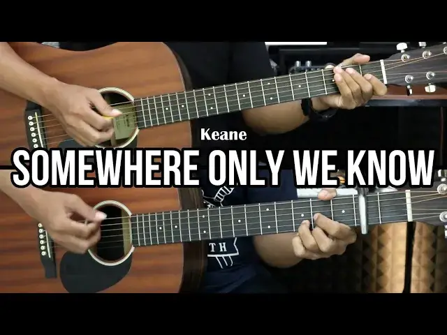 Video thumbnail for Somewhere Only We Know - Keane | EASY Guitar Tutorial - Guitar Lessons