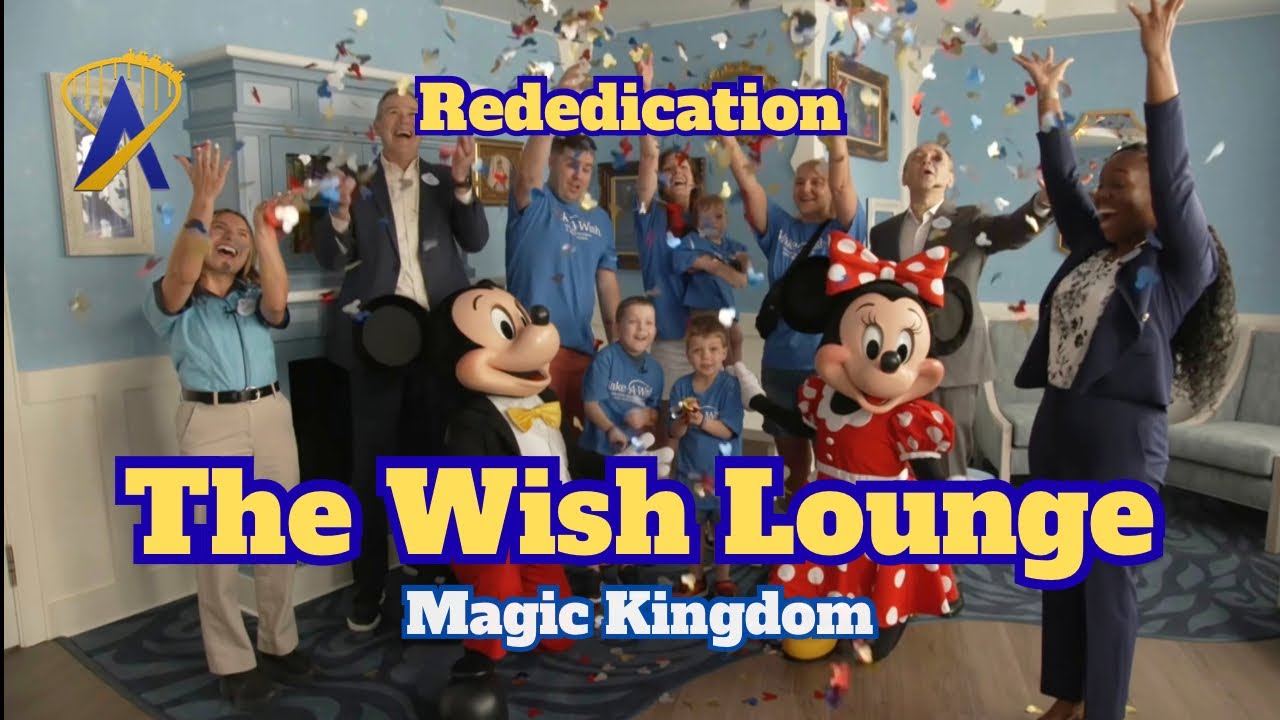 Video thumbnail for Make A Wish Lounge Rededication - Magic Kingdom, Walt Disney World
