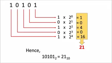 'Video thumbnail for How to convert a binary number to decimal number (English)'