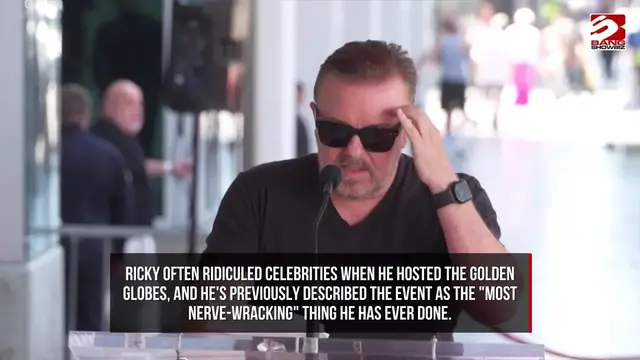 Video thumbnail for Ricky Gervais explains why he will never host another awards show