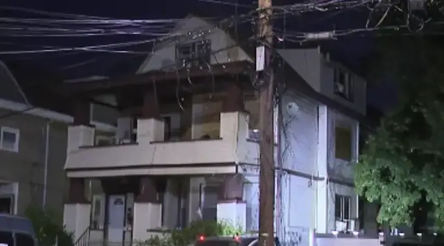 Video thumbnail for 2 families displaced after fire tears through Paterson home