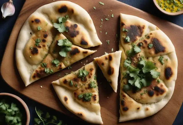 Video thumbnail for Garlic Naan Recipe