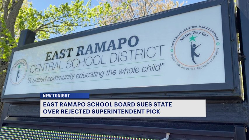 Video thumbnail for East Ramapo school board sues state monitors over rejected superintendent pick