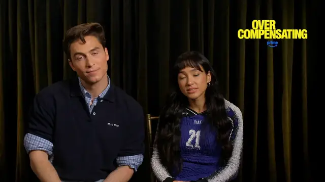 Video thumbnail for Benito Skinner & Wally Baram Talk Lukas Gage, My Chemical Romance In 'Overcompensating' Episode 7