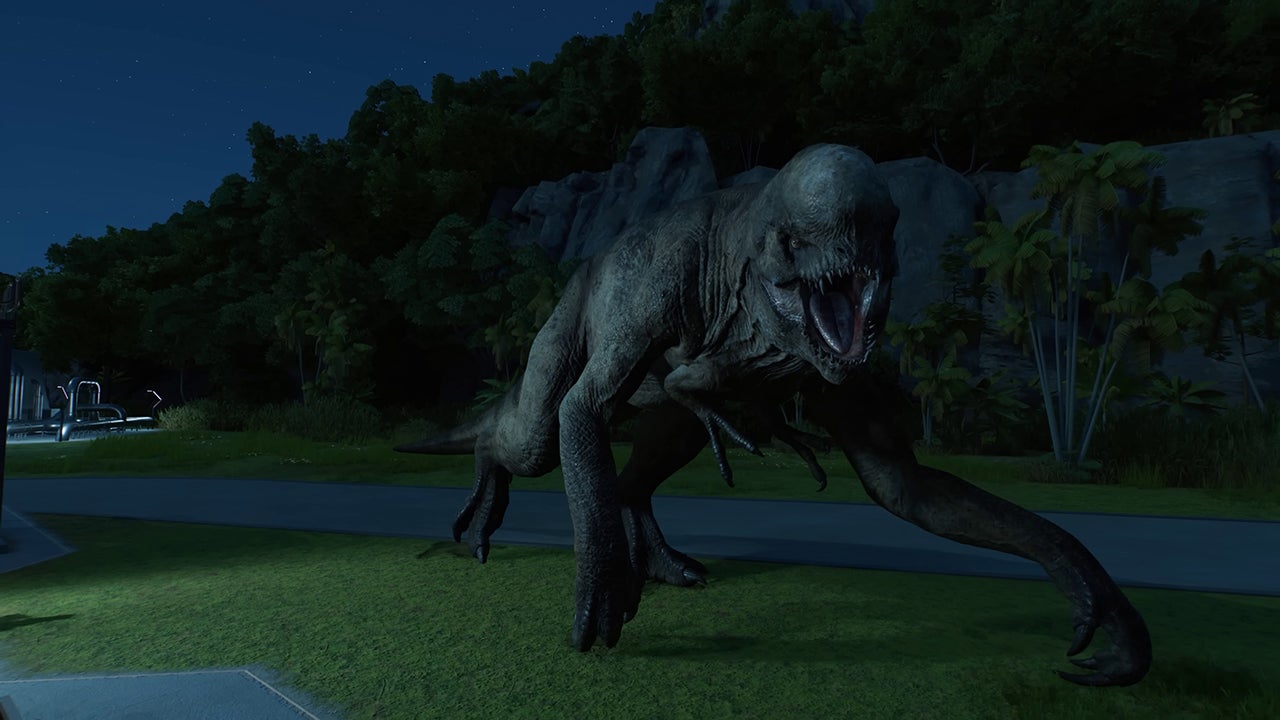 Video thumbnail for Jurassic World Evolution 3 - Official Distortus Rex Trailer