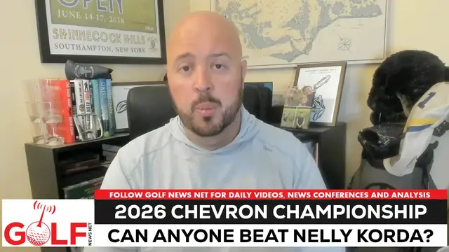 Video thumbnail for Nelly Korda in great form ahead of LPGA's 2026 Chevron Championship