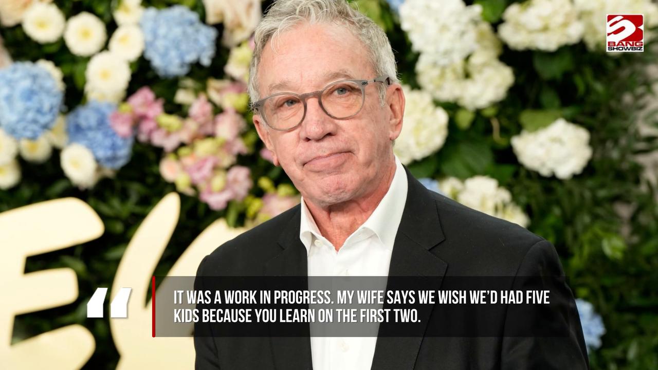 Video thumbnail for Tim Allen reveals he never really wanted to be a dad