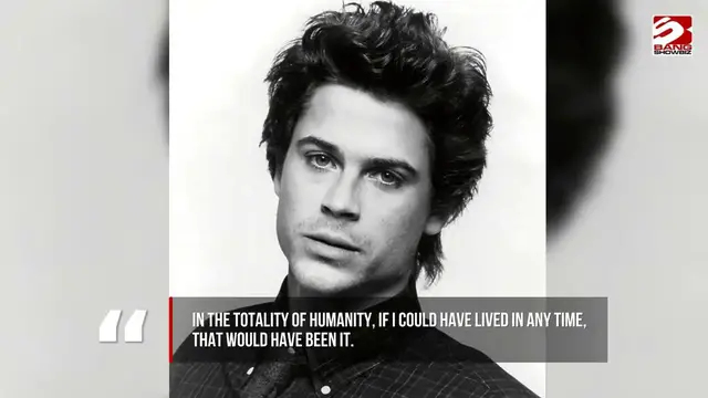 Video thumbnail for Rob Lowe reflects on the incredible experience of being famous and single in the 80s.