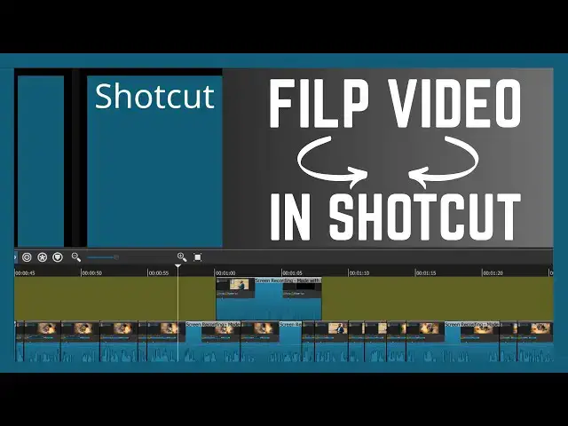 'Video thumbnail for How To Flip Video Clips In Shotcut | Mirror Videos From Left To Right'