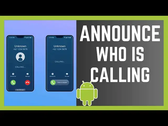 'Video thumbnail for How To Turn On Caller ID Announcement On Android Smartphone'