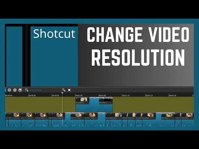 'Video thumbnail for How To Change Video Resolution In Shotcut'