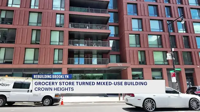 Video thumbnail for Grocery store turns into mixed use building in Crown Heights
