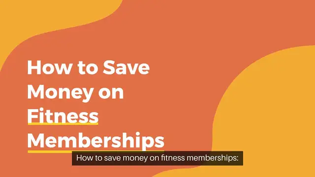 Video thumbnail for How to Save Money on Fitness Memberships