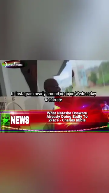 Video thumbnail for What Natasha Osawaru Already Doing Badly To 2Face - Charles Idibia