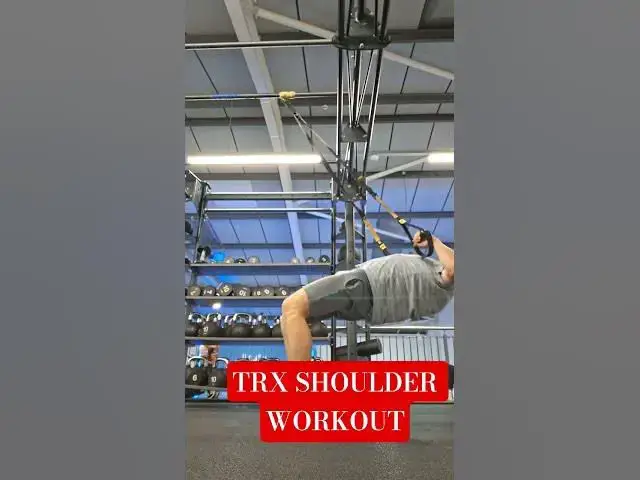 Video thumbnail for TRX SHOULDER WORKOUT #trx #shoulderworkout #bodybuilding