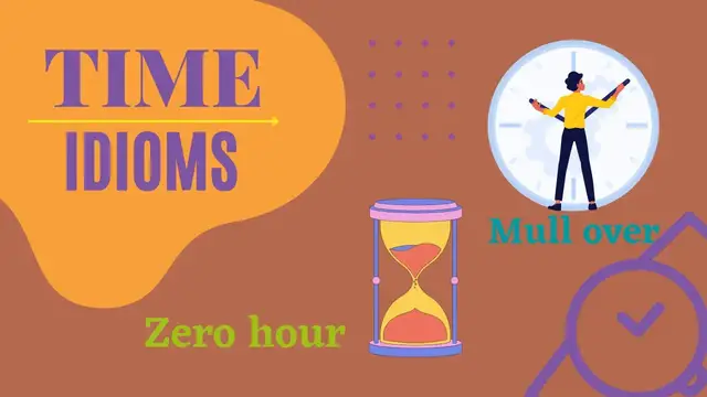 Video thumbnail for 10 English Time Idioms || Spoken English || ESL Advice