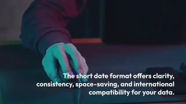 'Video thumbnail for Apply the Short Date Format to the Selected Cells'