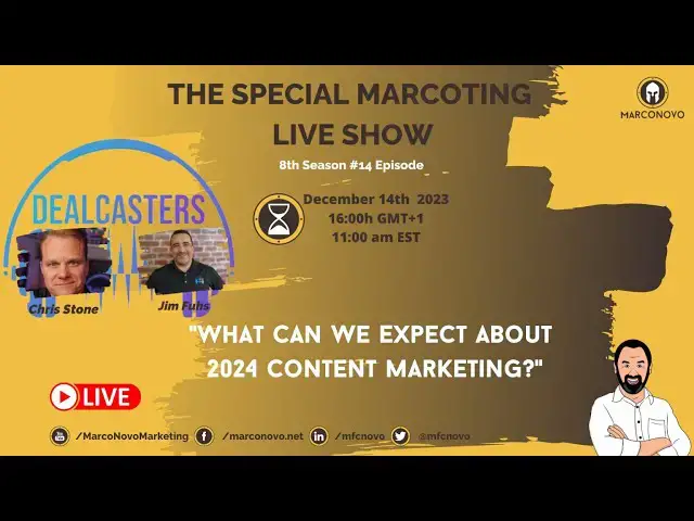 Video thumbnail for What Can We Expect About  2024 Content Marketing?
