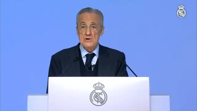 Video thumbnail for Real Madrid president wants investors to buy minority stake in club, backs Super League again
