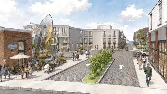 Video thumbnail for 'The wrong time.' Town of North Hempstead approves plan for Inspiration Wharf redevelopment