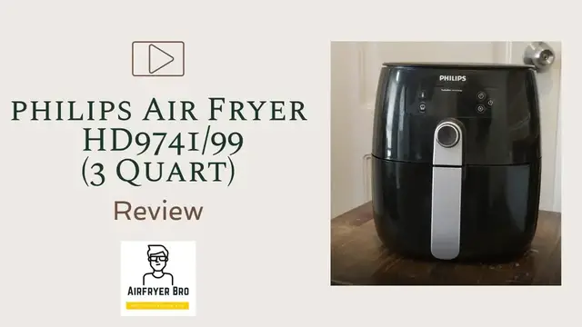 'Video thumbnail for Philips Air Fryer Review [AFTER 4 YEARS OF HEAVY USE] [HD9741/99]'