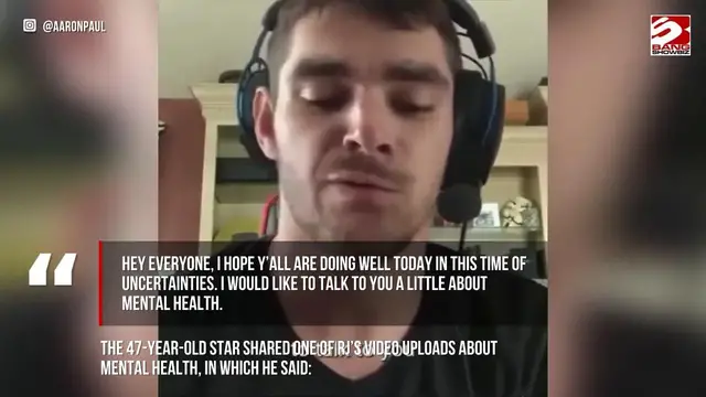 Video thumbnail for Aaron Paul has shared heartbreaking tribute to late Breaking Bad star RJ Mitte.